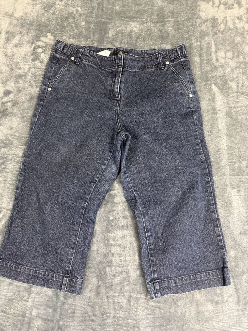 New York & Company Womens Jeans Size 12 Casual Capri Stretch